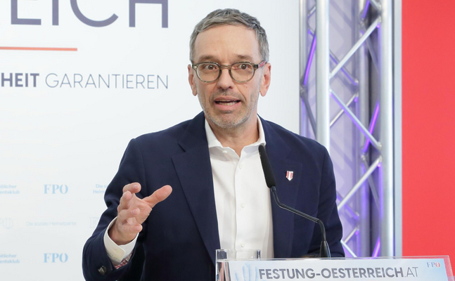 FPÖ-Bundesparteiobmann Herbert Kickl.