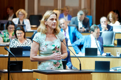 FPÖ-Sozialsprecherin Dagmar Belakowitsch im Hohen Haus.